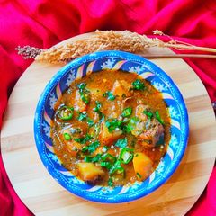 A picture of شلجم گوشت.