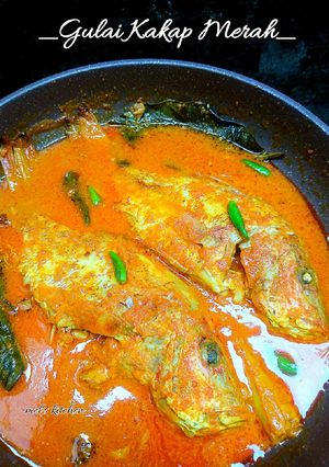 Foto resep Gulai Kakap Merah