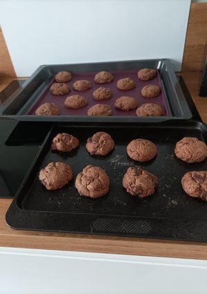 Une photo de Cookies tout chocolat 🍫