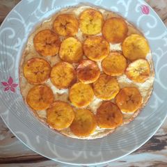 A picture of Egg Plantain Fritata.