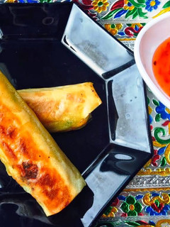 A picture of Vegetable Spring Rolls.