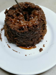 Una foto de Torta en taza