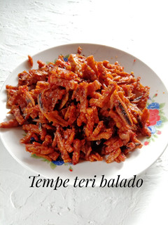 Foto resep Tempe teri balado