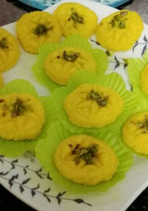 A picture of Mango Rasna sandesh.