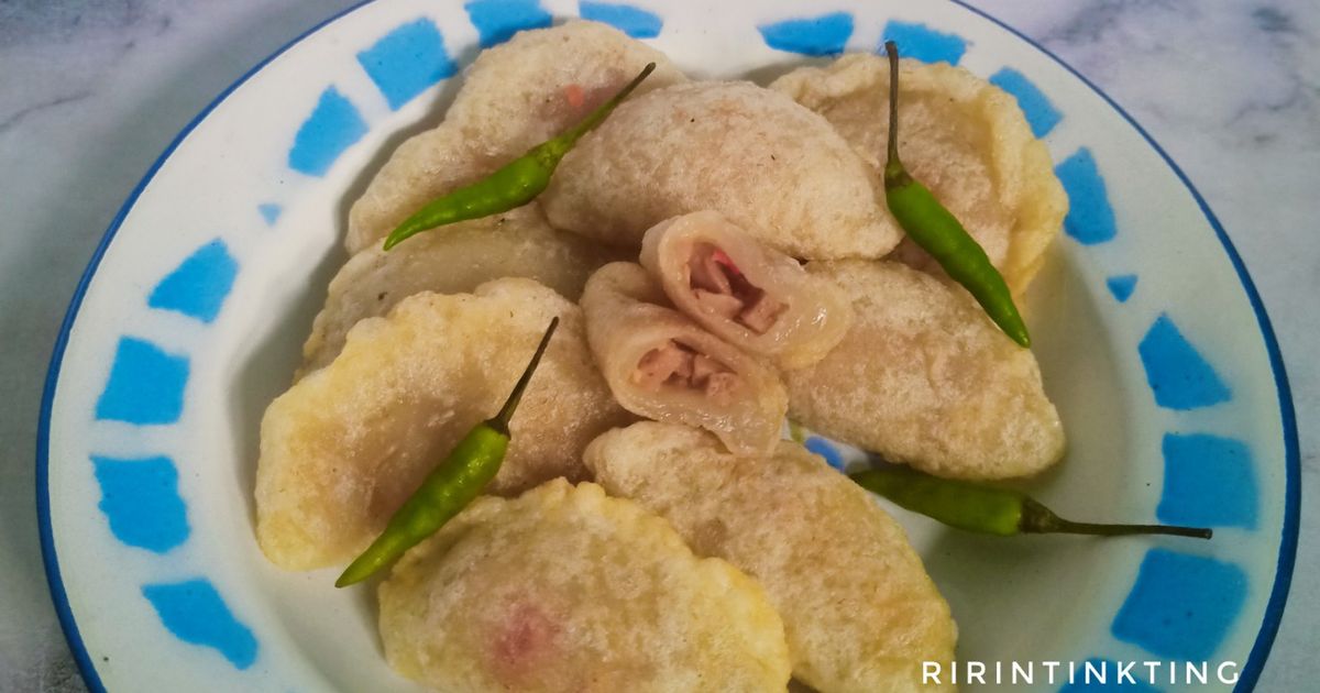 Cireng Pedas isi Bakso