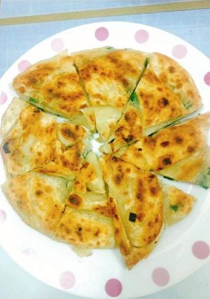 厚蔥油餅 的食譜成品照片