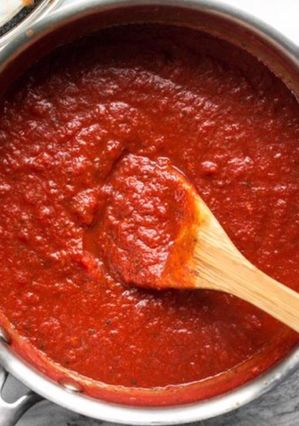 صورة لوصفة صلصة البيتزا اللذيذة 😋👌🏻😘