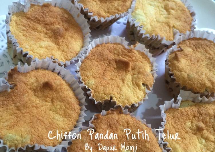 Langkah Mudah untuk memasak Chiffon Pandan Putih Telur Anti Gagal