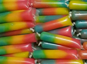 Foto resep Es lilin pelangi ala saya...