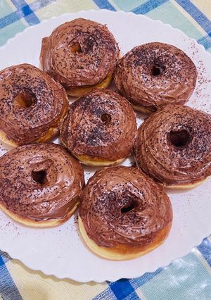 Foto resep Donat white ring