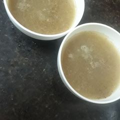 A picture of Lauki soup.