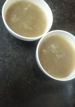 A picture of Lauki soup.