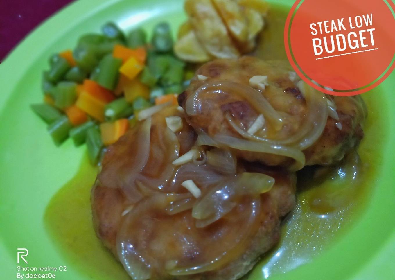 Steak tempe low budget