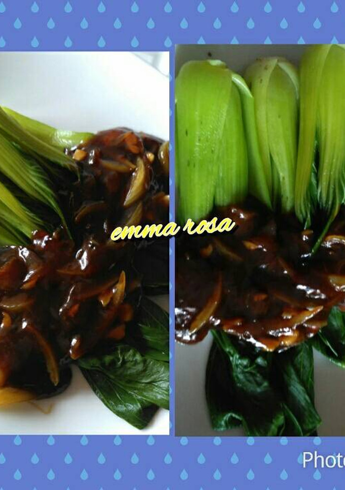 Foto resep Pok coy saus tiram