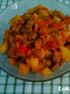 Foto resep Sambal goreng kentang + daging