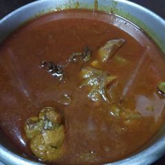 A picture of Chicken curry.