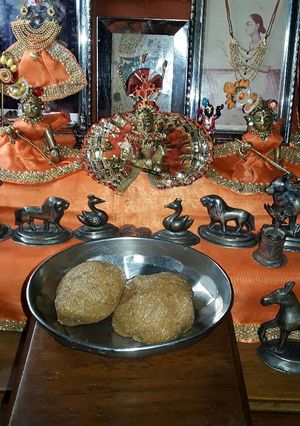 A picture of Festival Special Churma Laddoo.