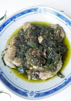 Foto resep Ayam Cabe Ijo