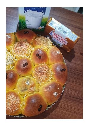 Foto resep Roti Sobek Kabocha