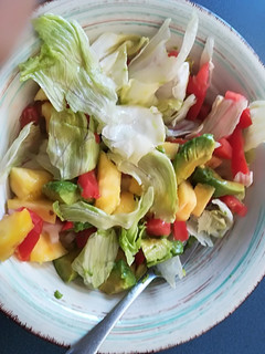 Una foto de Ensalada de piña de verano