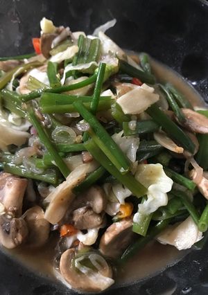 Foto resep Bunga bawang saus tiram