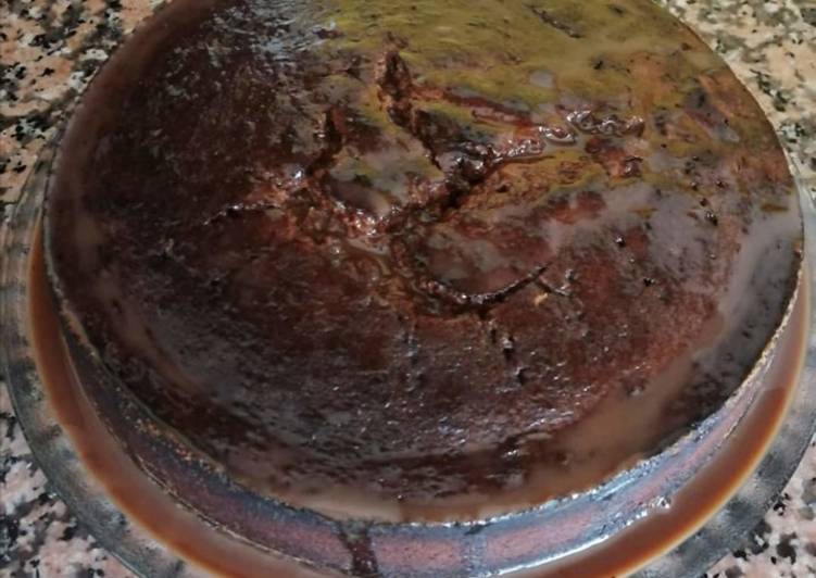 Bolo de chocolate húmido