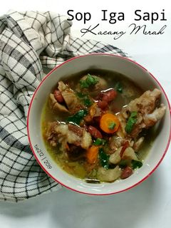Foto resep Sop Iga Sapi Kacang Merah