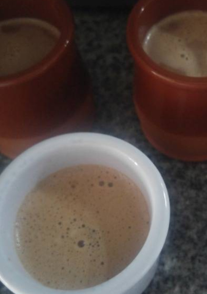 Una foto de Yoghurt de chocolate