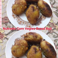 Nutrela Corn Vegetable Roll A picture of Nutrela Corn Vegetable Roll.