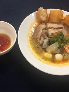 Hình của món Bánh canh giò heo.