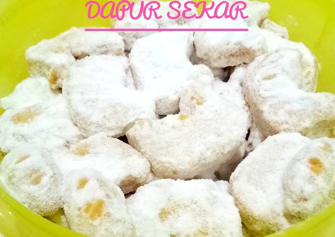 Resep Putri Salju Kacang Tanah Mete Oleh Sekar Aje Cookpad