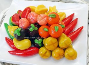 Foto resep Buah Fantasi Thailand (Khanom Look Choup / Luk Cup)