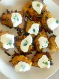 What a catch today? Mini bite Carrot Zuchini fritters