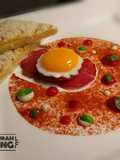 Toastie, Salami Turkey & Egg Yolk