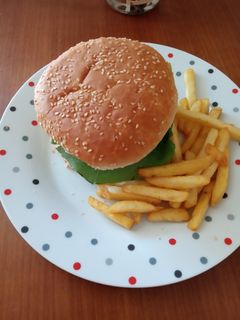 Φωτογραφία της συνταγής Burger του μπαμπά Μηνά