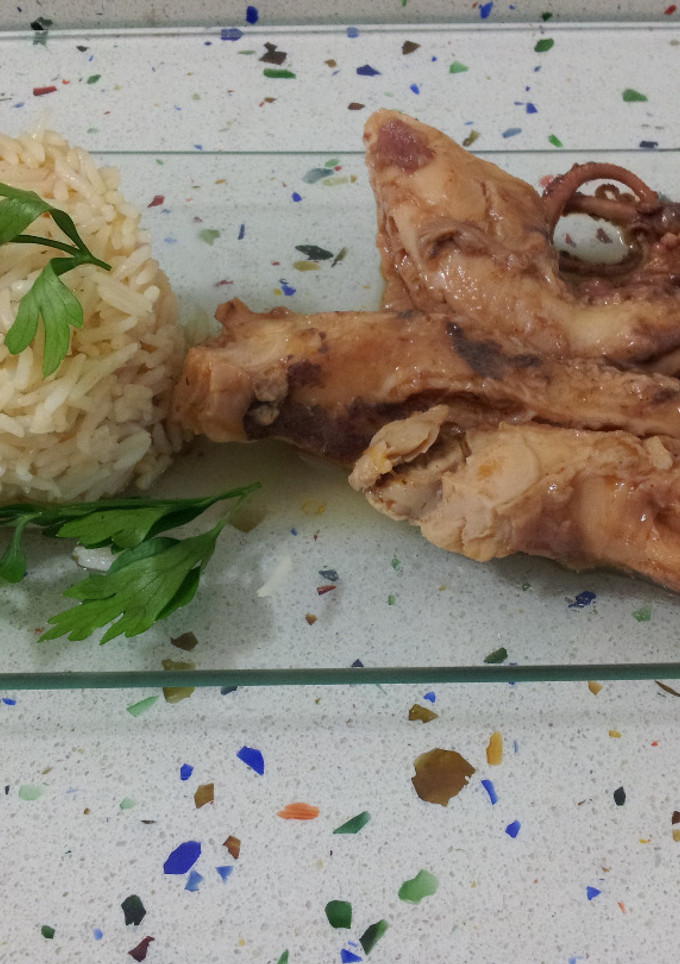 Una foto de Arroz con pulpo