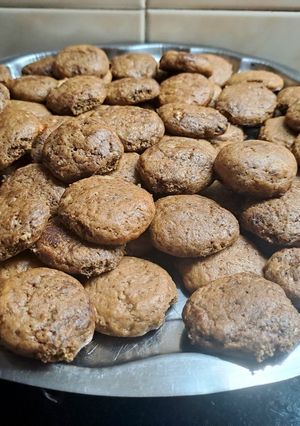 Una foto de Galletitas de mantecol y cacao