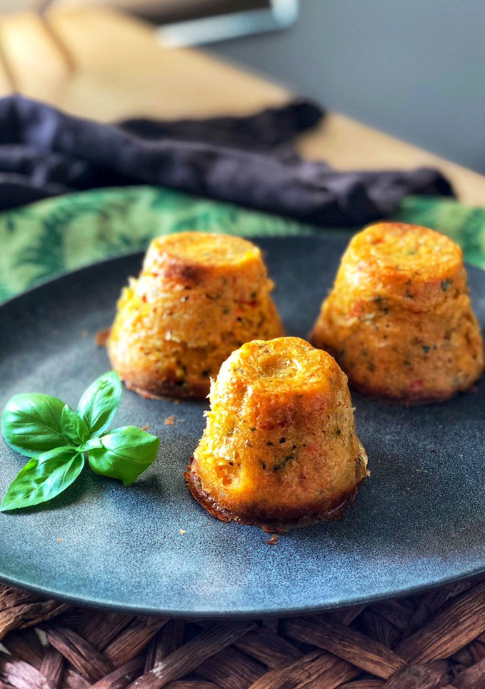 Una foto de Saladitos sin hojaldre de atún con verduras en MyCook Touch