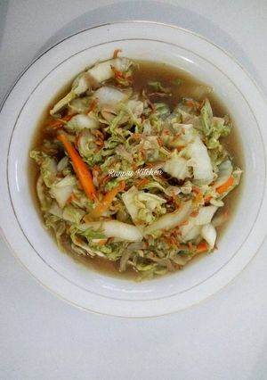 Foto resep Tumis Sawi Putih + Ebi