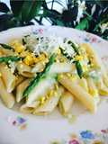 Paste cu sparanghel și cremă de gorgonzola