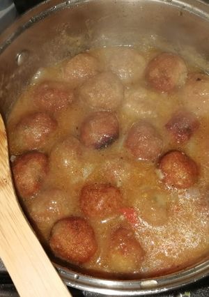 Una foto de Albóndigas en salsa