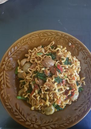 Foto resep Mie goreng bakso
