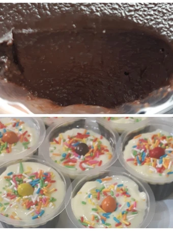 Langkah Mudah untuk Menyiapkan Resep Silky puding cokelat n My Vla yang Bikin Ngiler Anti Ribet, Mantap Sekali