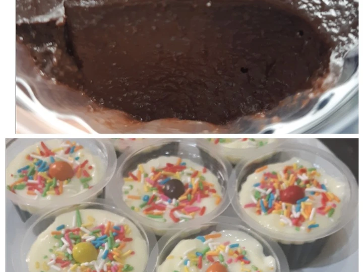 Langkah Mudah untuk Menyiapkan Resep Silky puding cokelat n My Vla yang Bikin Ngiler Anti Ribet, Mantap Sekali