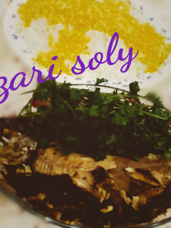 عکسی از دستور ماهی شکم پر