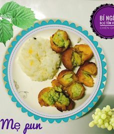 bí ngô chiên giòn