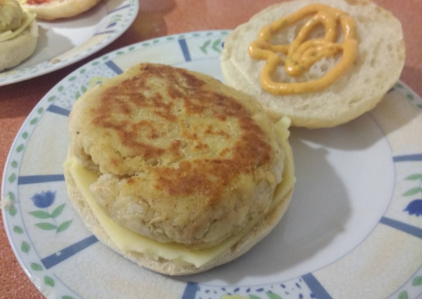 Hamburguesas de merluza y atún