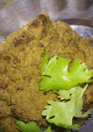 A picture of Carrot poppy seeds hot chutney.