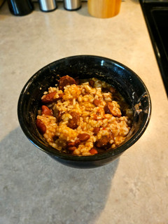 A picture of Red Beans & Rice.