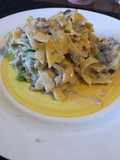 Crostata di tagliatelle